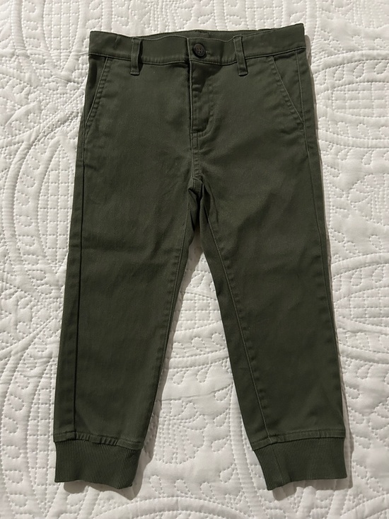 Janie and Jack Other - Janie and Jack Olive Green Chino Jogger pants Sz: 3